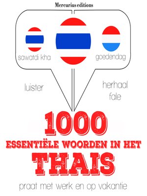 cover image of 1000 essentiële woorden in het Thais